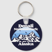 Nationaal park Denali Sleutelhanger (Achterkant)