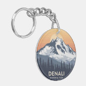 Nationaal Park  Denali Sleutelhanger (Voorkant Links)