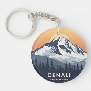 Nationaal Park  Denali Sleutelhanger