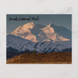Nationaal park Denali Sunrise Briefkaart
