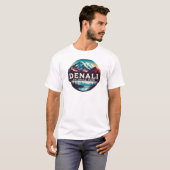 Nationaal park Denali T-shirt (Voorkant volledig)