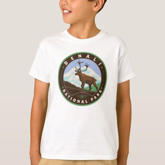 Nationaal park Denali T-shirt (Voorkant)