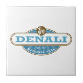 Nationaal park Denali Tegeltje (Voorkant)