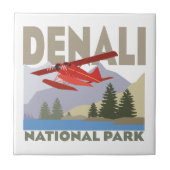 Nationaal park Denali Tegeltje (Voorkant)