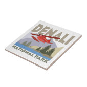 Nationaal park Denali Tegeltje (Zijkant)