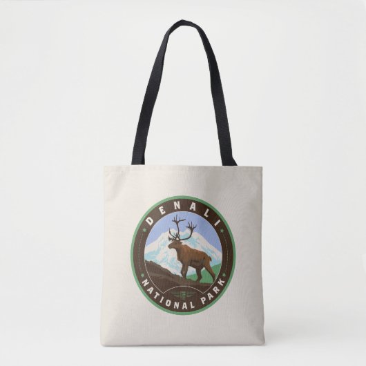 Nationaal park Denali Tote Bag (Voorkant)