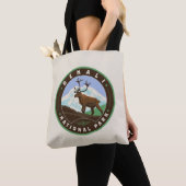 Nationaal park Denali Tote Bag (Dichtbij)