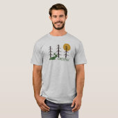 Nationaal Park Denali Trail T-shirt (Voorkant volledig)