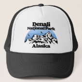 Nationaal park Denali Trucker Pet (Voorkant)