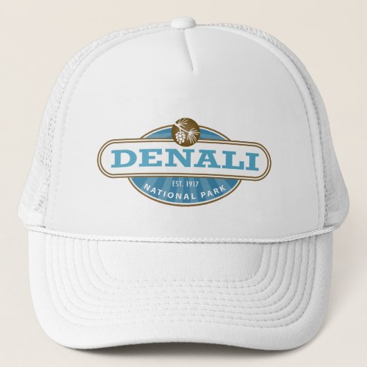 Nationaal park Denali Trucker Pet (Voorkant)
