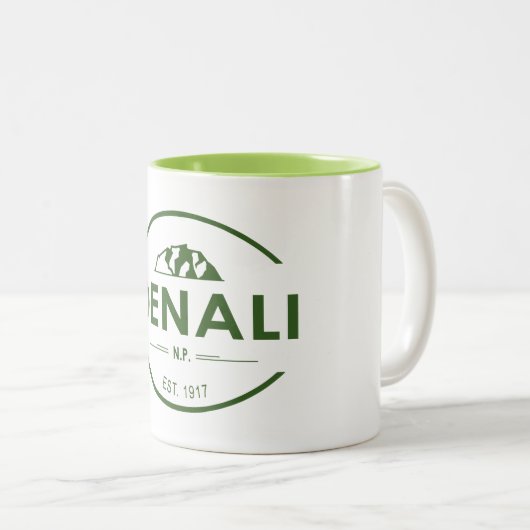 Nationaal park Denali Tweekleurige Koffiemok (Voorkant rechts)