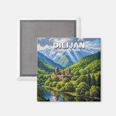Nationaal park Dilijan Armenië Magneet (Voorkant / Achterkant)