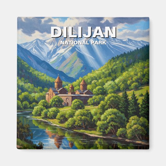 Nationaal park Dilijan Armenië Magneet (Voorkant)