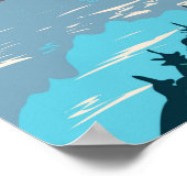 Nationaal park Dolomiti Bellunesi Italië Poster (Hoek)