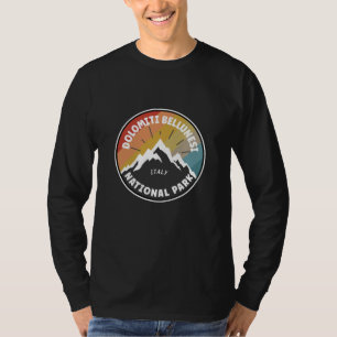 Nationaal park Dolomiti Bellunesi Italië T-shirt