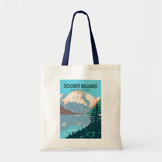 Nationaal park Dolomiti Bellunesi Italië Tote Bag (Voorkant)