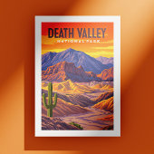 Nationaal Park  doodvallei Briefkaart