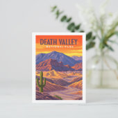 Nationaal Park  doodvallei Briefkaart (Staand voorkant)