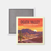 Nationaal Park doodvallei Magneet (Voorkant / Achterkant)