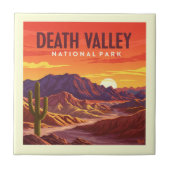 Nationaal Park  doodvallei Tegeltje (Voorkant)