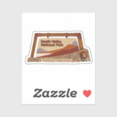 Nationaal Park Doodvalley Sticker (Vel)