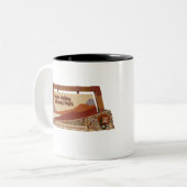 Nationaal Park Doodvalley Tweekleurige Koffiemok (Voorkant links)