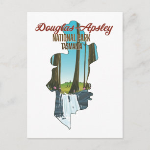 Nationaal park douglas-apsley ,Tasmania Briefkaart