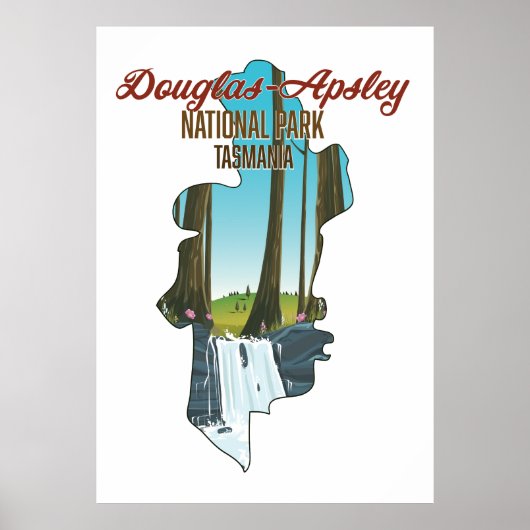 Nationaal park douglas-apsley ,Tasmania Poster (Voorkant)