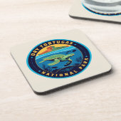 Nationaal park Dry Tortugas Bier Onderzetter (Linkerzijde)