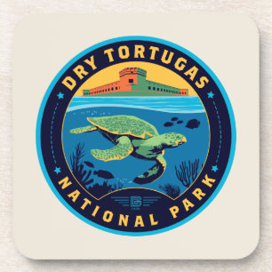 Nationaal park Dry Tortugas Bier Onderzetter