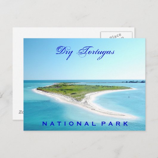 Nationaal park Dry Tortugas Briefkaart (Voorkant / Achterkant)