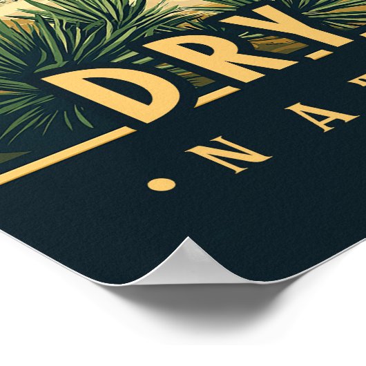 Nationaal park Dry Tortugas - Poster (Hoek)