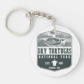 Nationaal park Dry Tortugas Sleutelhanger (Voorkant)