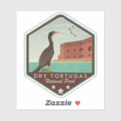 Nationaal park Dry Tortugas Sticker (Vel)