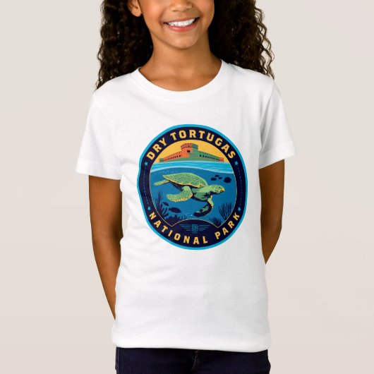 Nationaal park Dry Tortugas T-shirt (Voorkant)