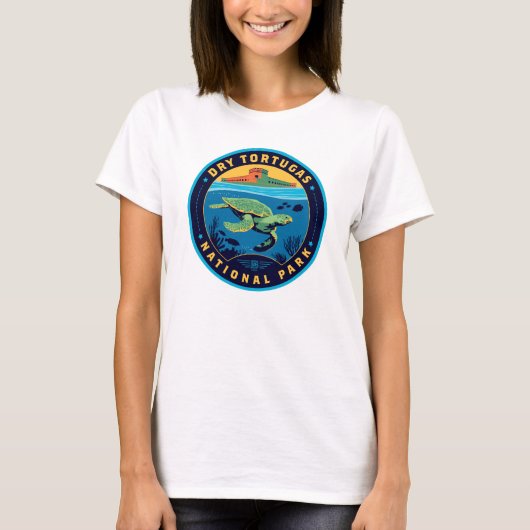 Nationaal park Dry Tortugas T-shirt (Voorkant)