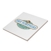 Nationaal park Dry Tortugas Tegeltje (Zijkant)