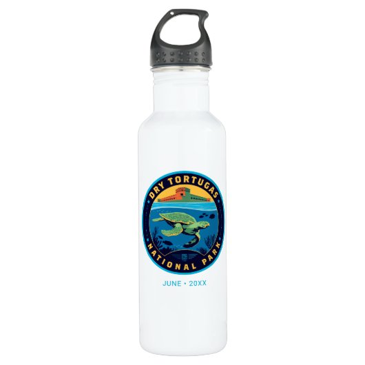 Nationaal park Dry Tortugas Waterfles (Voorkant)