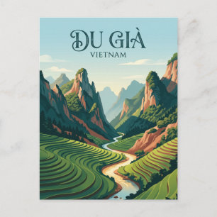 Nationaal park Du Già Vietnam Briefkaart