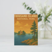 Nationaal Park Duizenden eilanden Briefkaart (Staand voorkant)