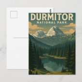 Nationaal park Durmitor Briefkaart (Voorkant / Achterkant)