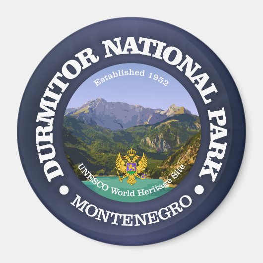 Nationaal park Durmitor Magneet (Voorkant)
