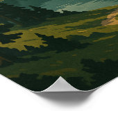 Nationaal park Durmitor Poster (Hoek)