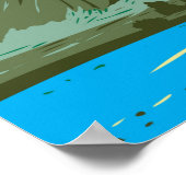 Nationaal Park Egmont Nieuw-Zeeland  Poster (Hoek)