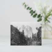 Nationaal park El Capitan ~ Yosemite 1866 Briefkaart (Staand voorkant)