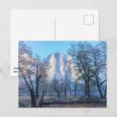 Nationaal park El Capitan Yosemite Briefkaart (Voorkant / Achterkant)