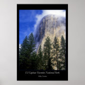 Nationaal park El Capitan Yosemite Poster (Voorkant)