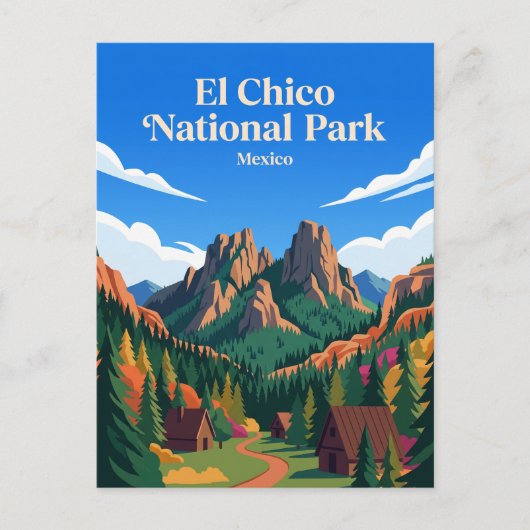 Nationaal park El Chico Mexico Briefkaart (Voorkant)