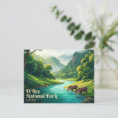 Nationaal park El Rey Argentinië Briefkaart (Staand voorkant)