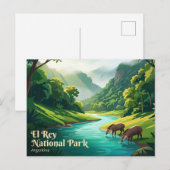 Nationaal park El Rey Argentinië Briefkaart (Voorkant / Achterkant)